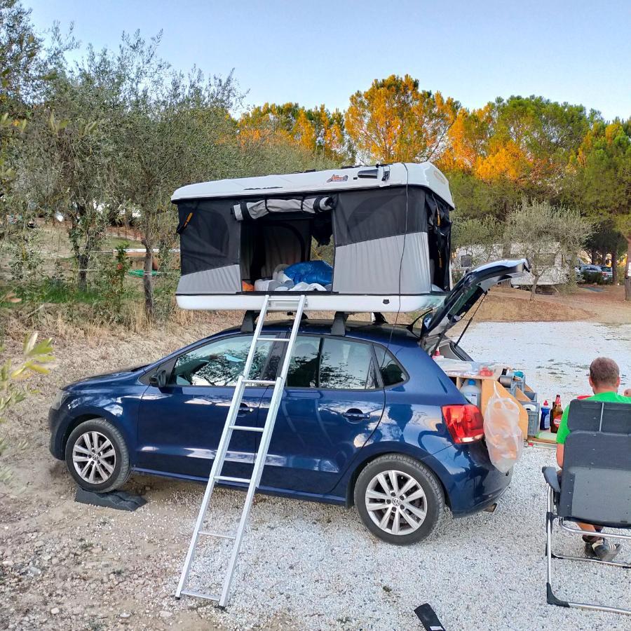 Agricamping Poggio Ai Pini Wine Camping Чертальдо Екстер'єр фото